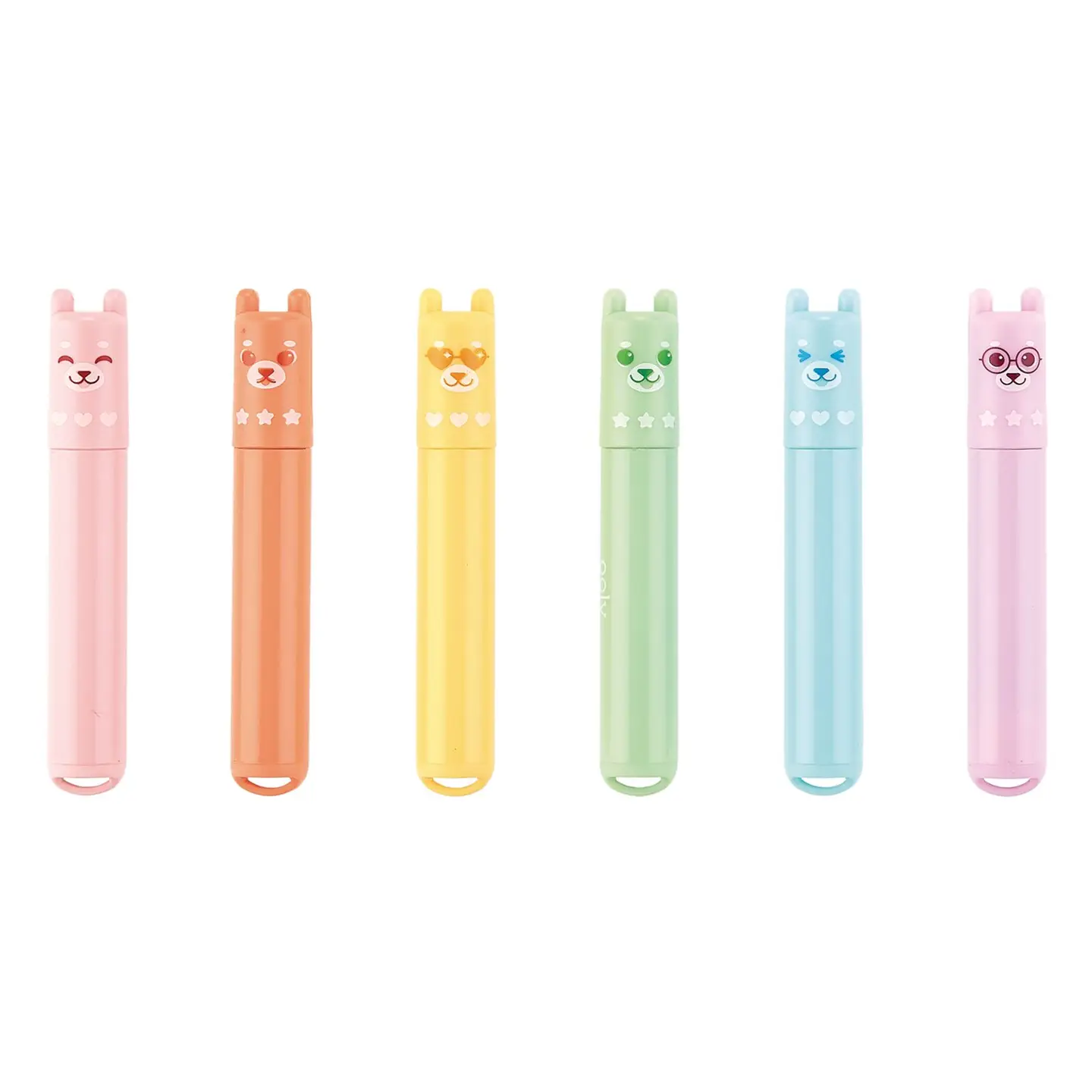 ooly Beary Sweet: Mini Scented Neon Highlighters
