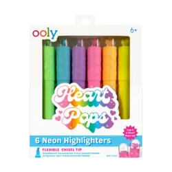 ooly Ooly  Heart Pops: Neon Highlighters (Set of 6)