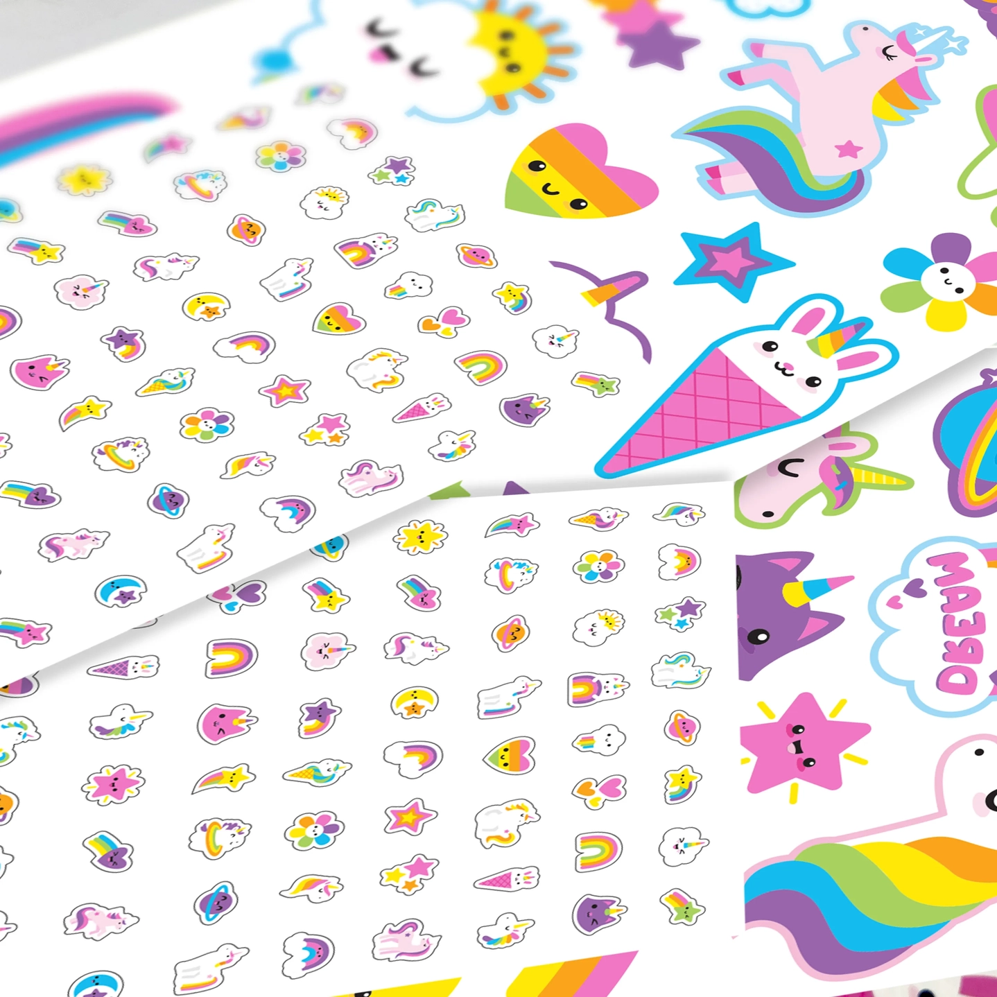 ooly Ooly Tattoo Palooza: Temporary Tattoos & Nail Stickers - Unicorns