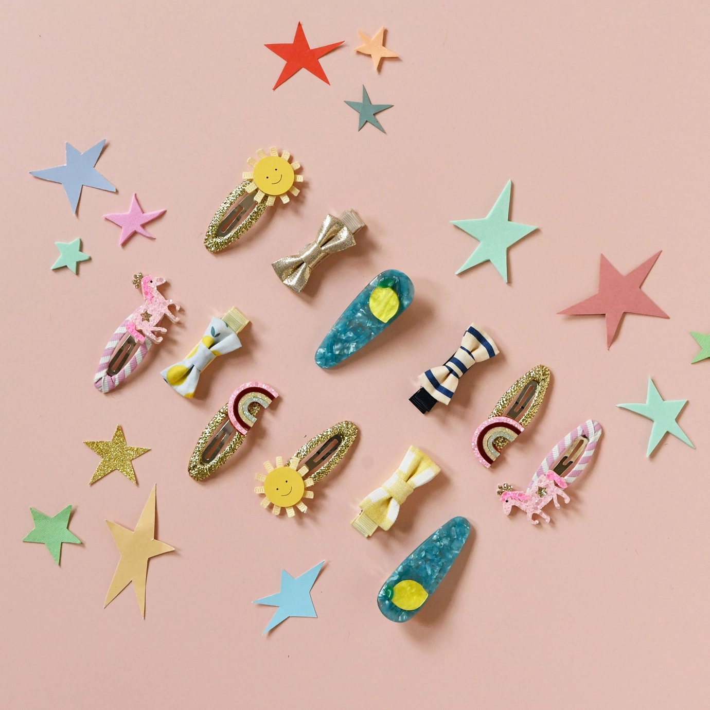 Rockahula Carnival Rainbow Clips