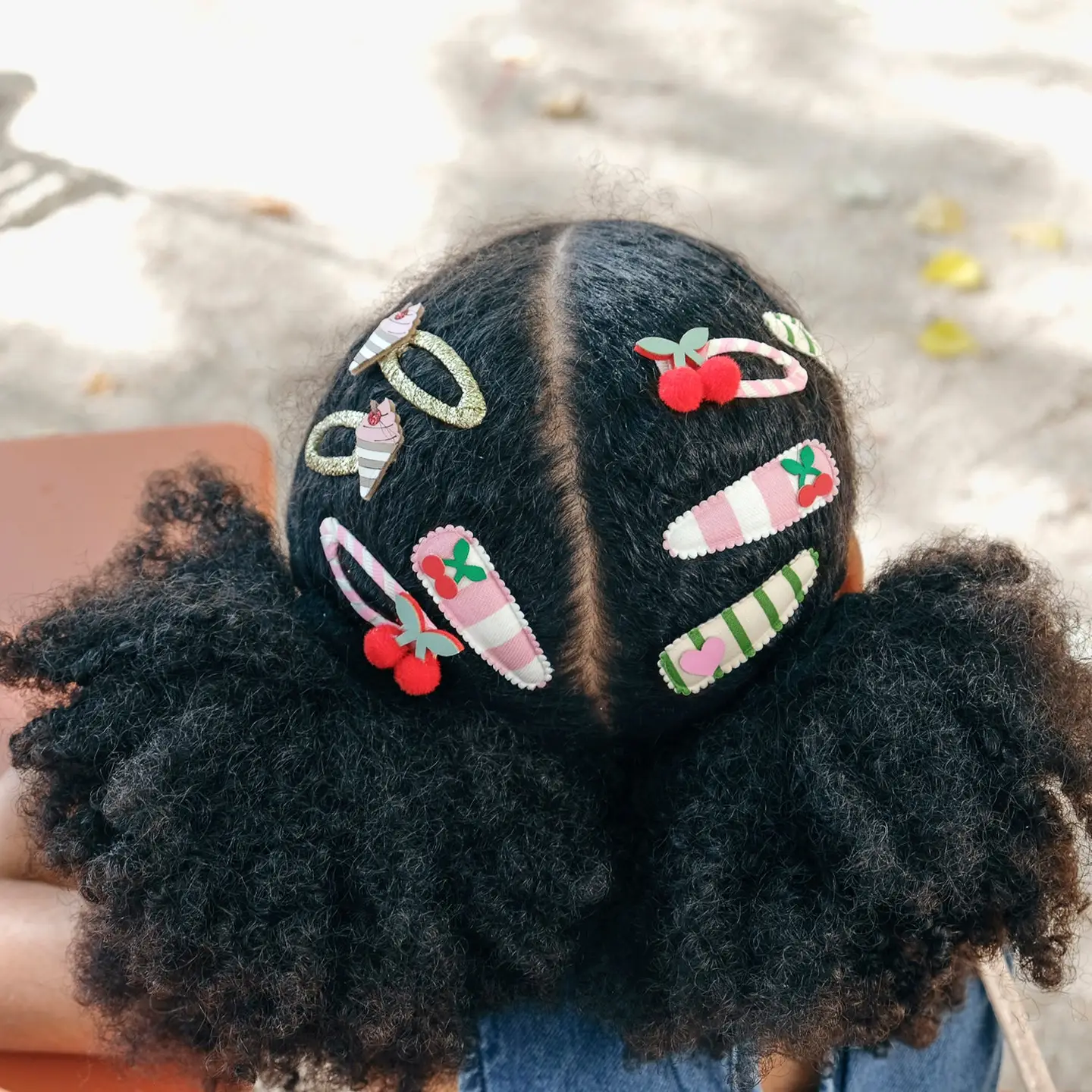 Rockahula Cherry Kiss Fabric Clip Set