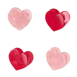 Rockahula Love Heart Claw Clip 4 Pack
