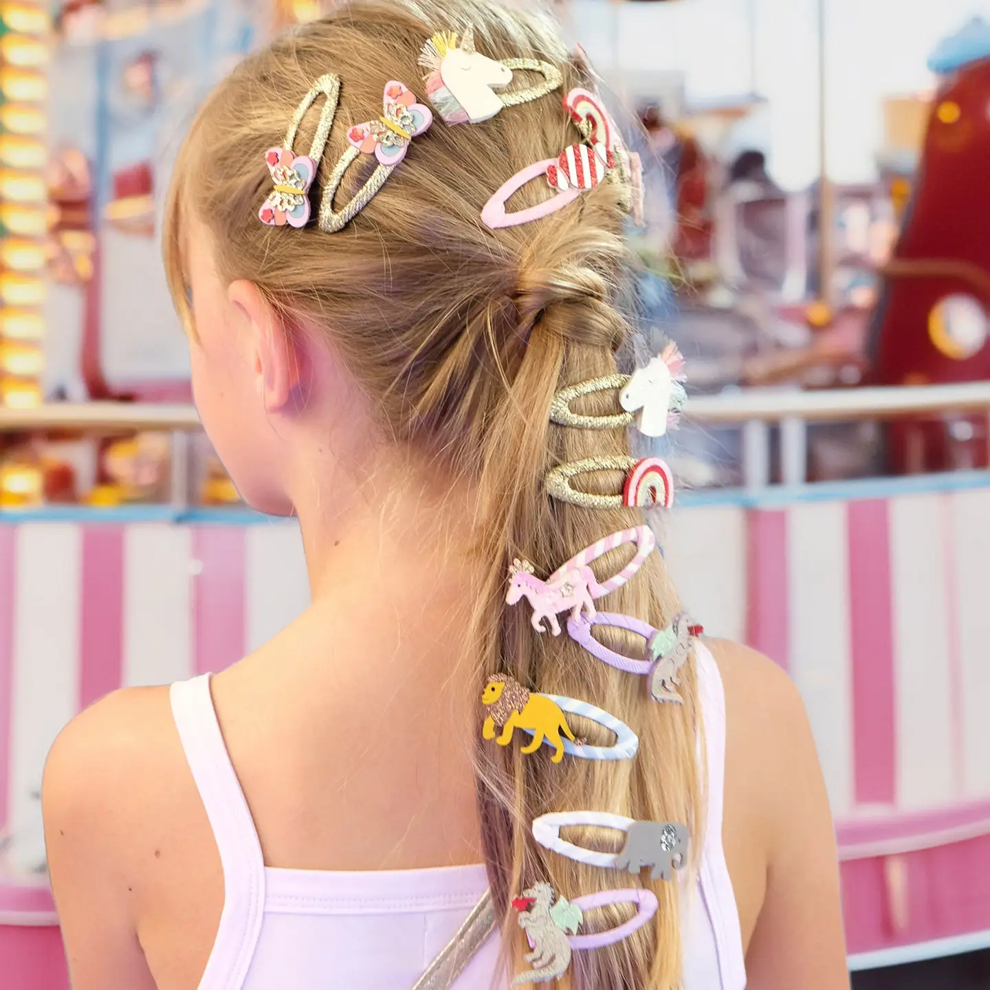 Rockahula Pink Pony Clips