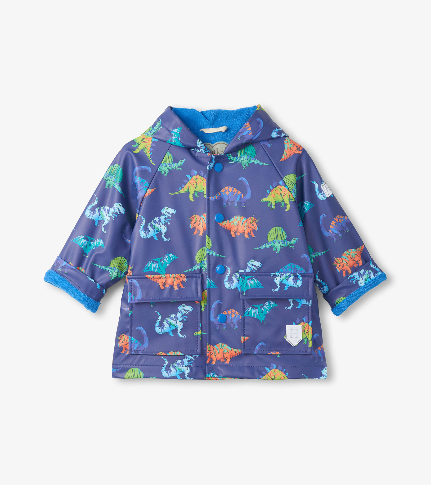 Hatley Hatley Dino Party Snap Rain Coat