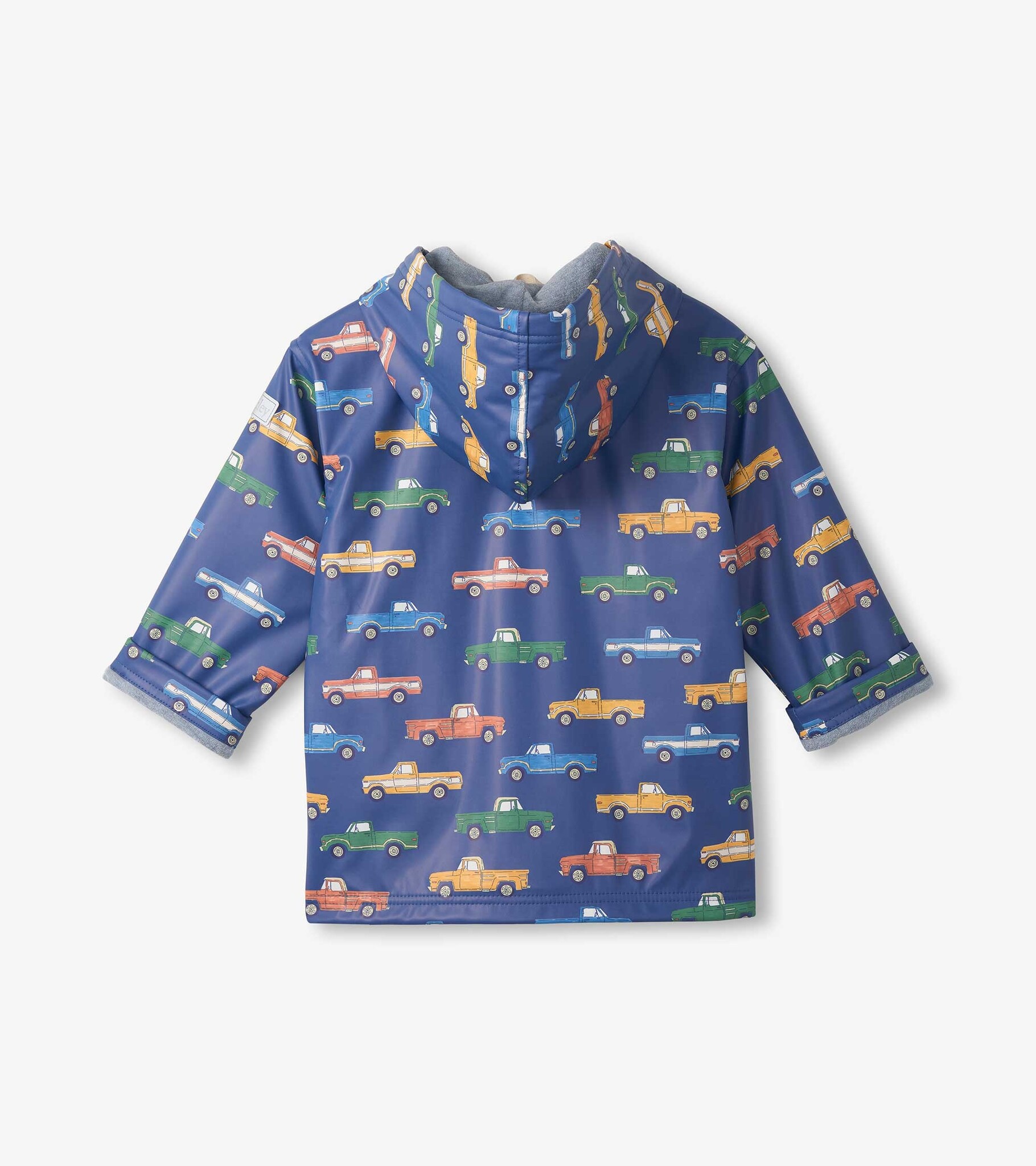 Hatley Hatley Trucks Zip-Up Rain Jacket