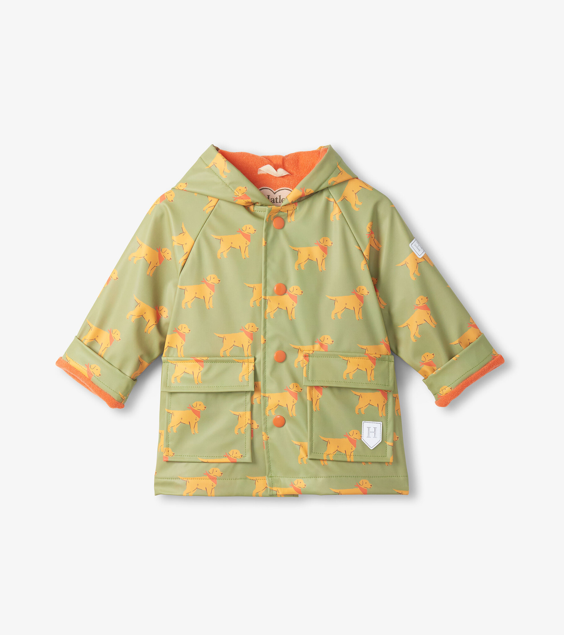 Hatley Hatley Camping Puppy Snap Rain Coat