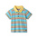 Hatley Hatley Camp Stripe Peached Jersey Polo Tee