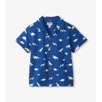 Hatley Hatley Glow in the Dark Dinos Jersey Buttondown