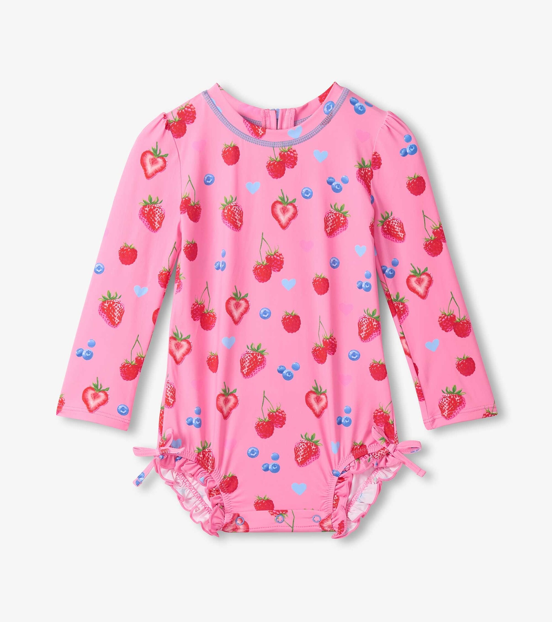 Hatley Hatley Summer Berries Rashguard Swimsuit