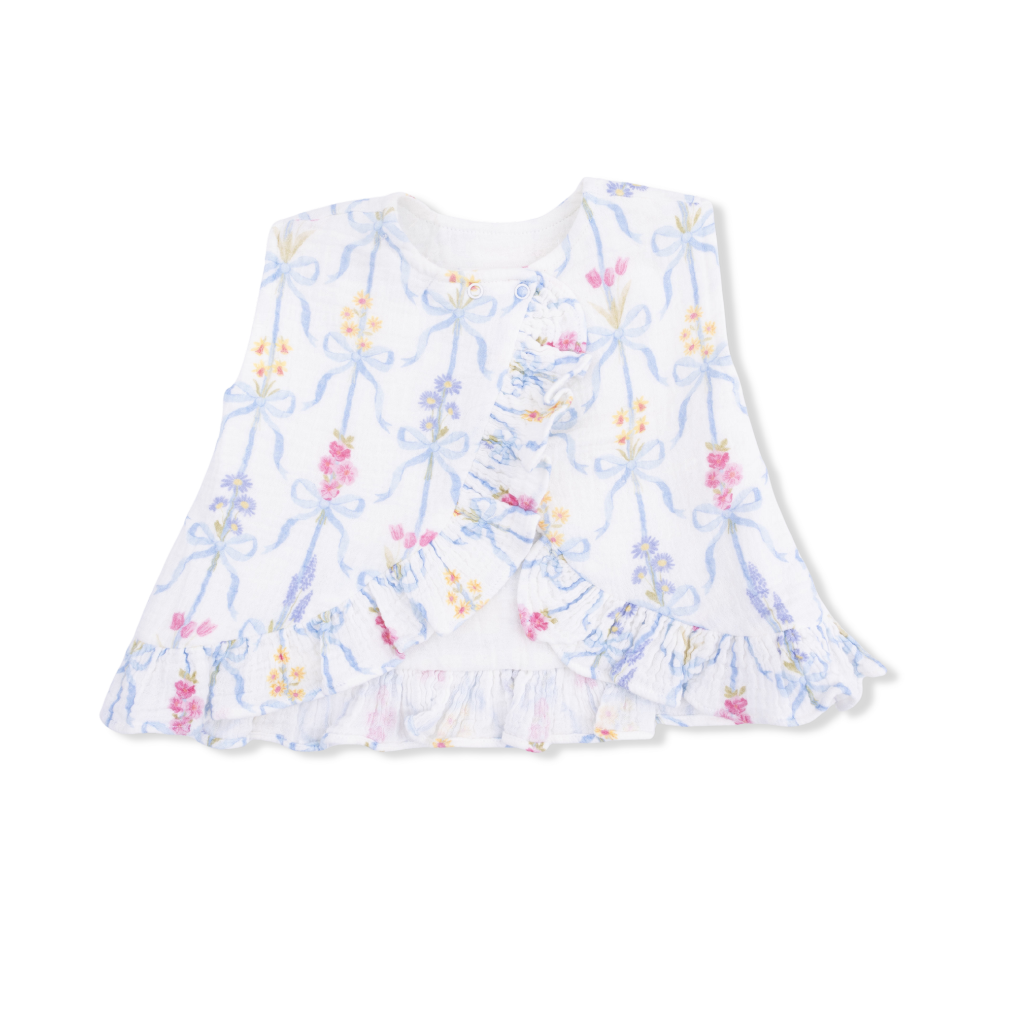 Angel Dear Angel Dear Ribbon Bouquets Ruffle Top & Bloomer