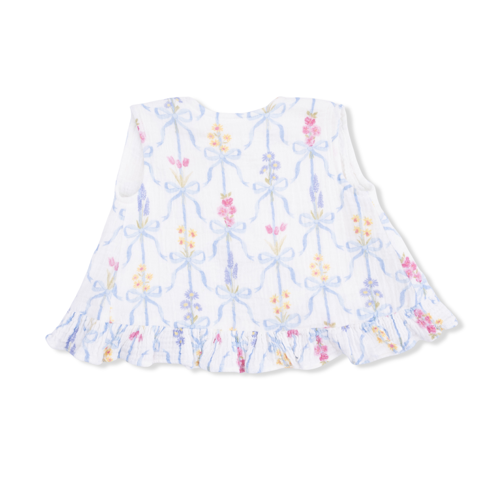 Angel Dear Angel Dear Ribbon Bouquets Ruffle Top & Bloomer