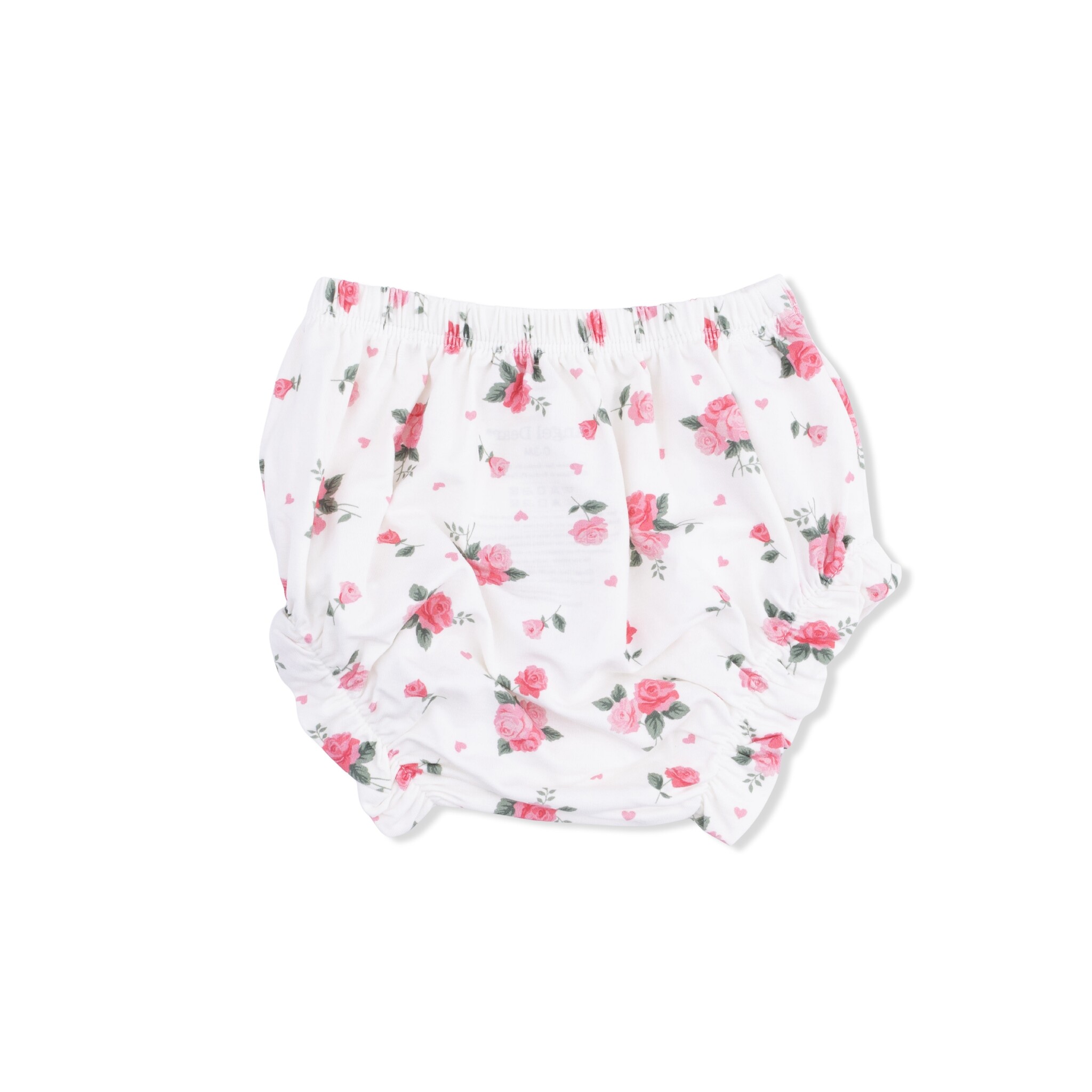 Angel Dear Angel Dear Pink Rosettes Smocked Dress Set