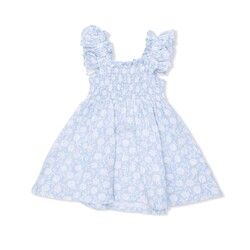 Angel Dear Angel Dear Western Daisies Smocked Sundress