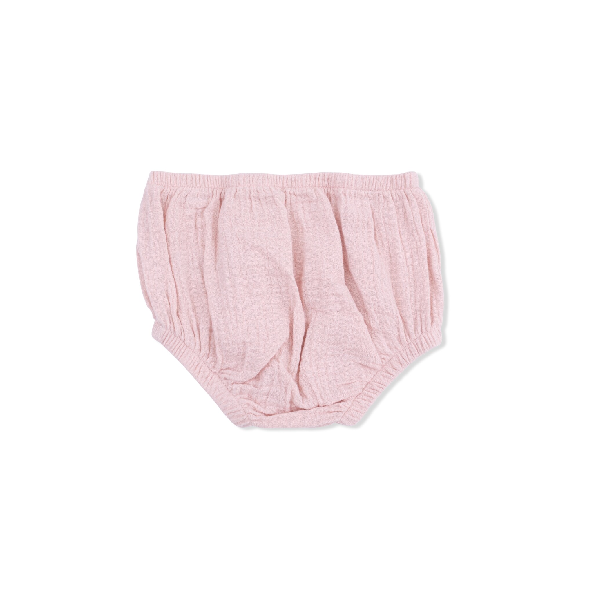 Angel Dear Angel Dear Solid Muslin Lotus Petal Collar Dress Set