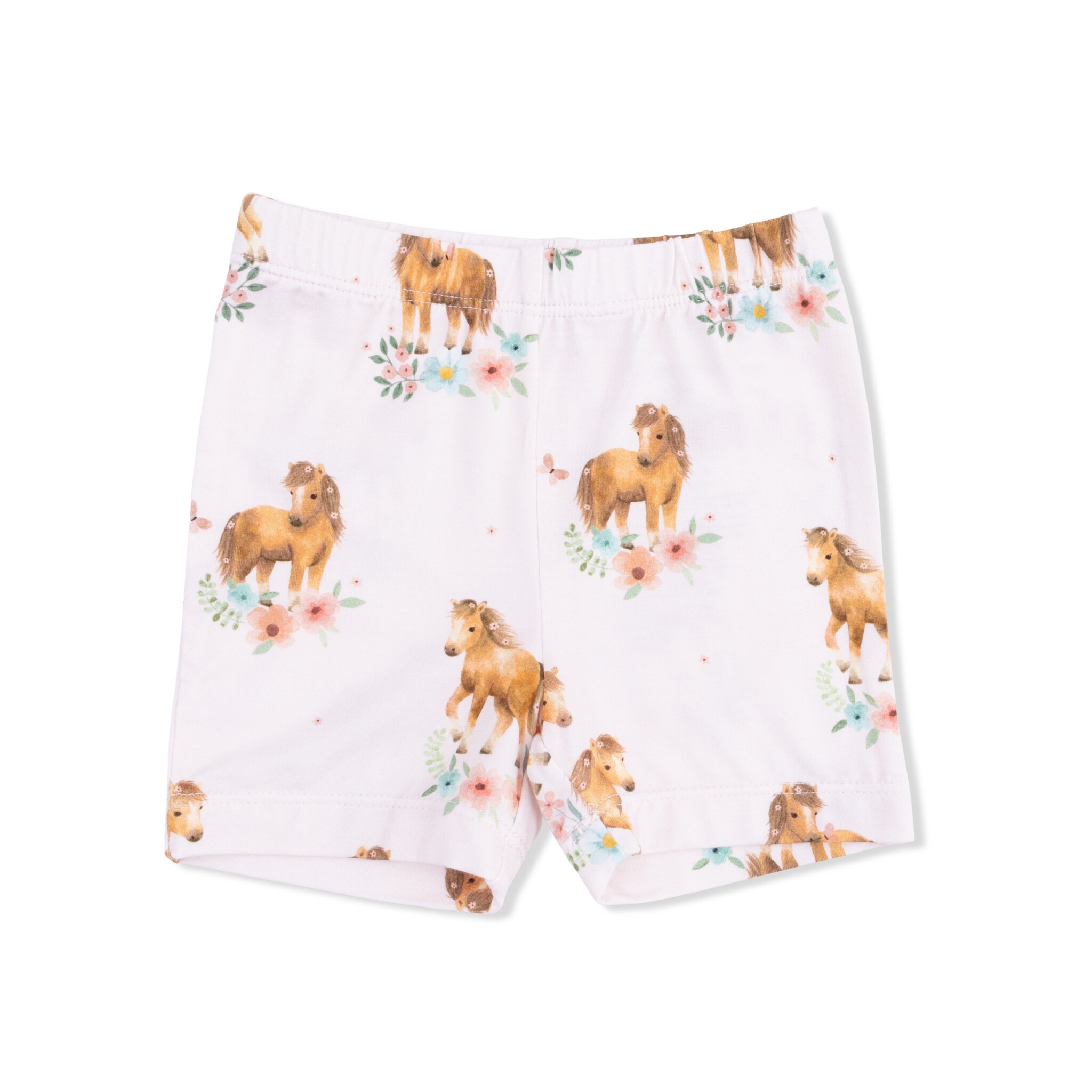 Angel Dear Angel Dear Pink Ponies Loungewear Short Set