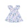 Angel Dear Angel Dear Hydrangeas Smocked Twirly Dress