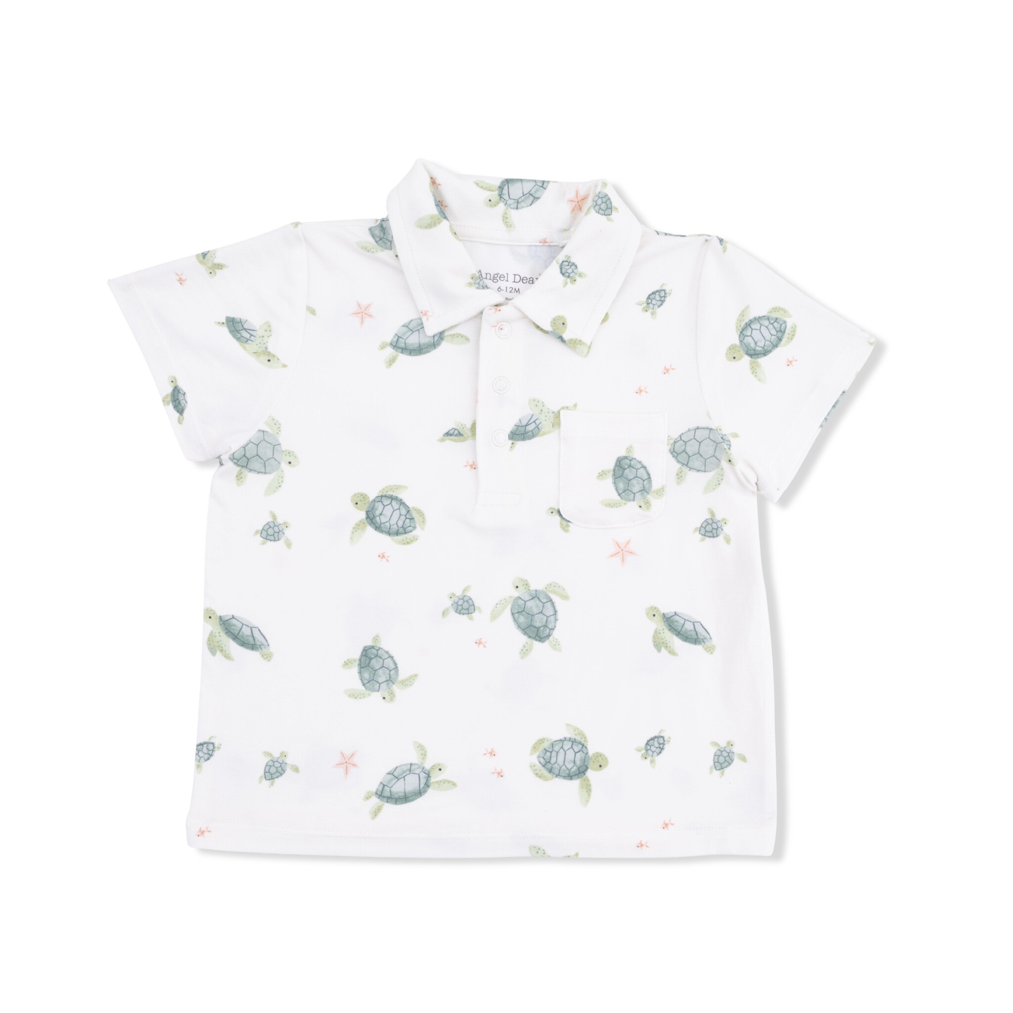 Angel Dear Angel Dear Sea Turtles Polo w/ Casual Short
