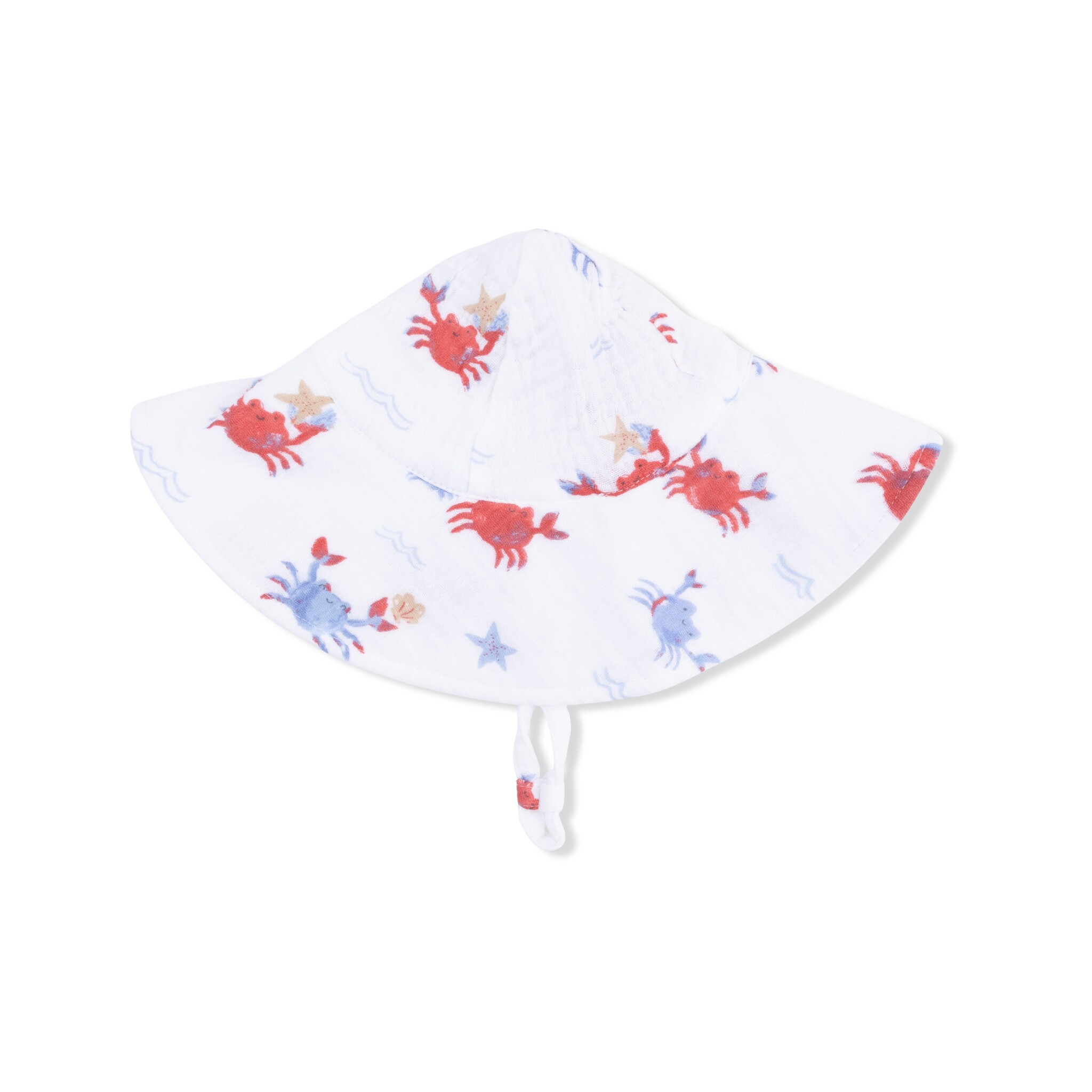 Angel Dear Angel Dear Crayon Crabs Wide Brim Sun Hat