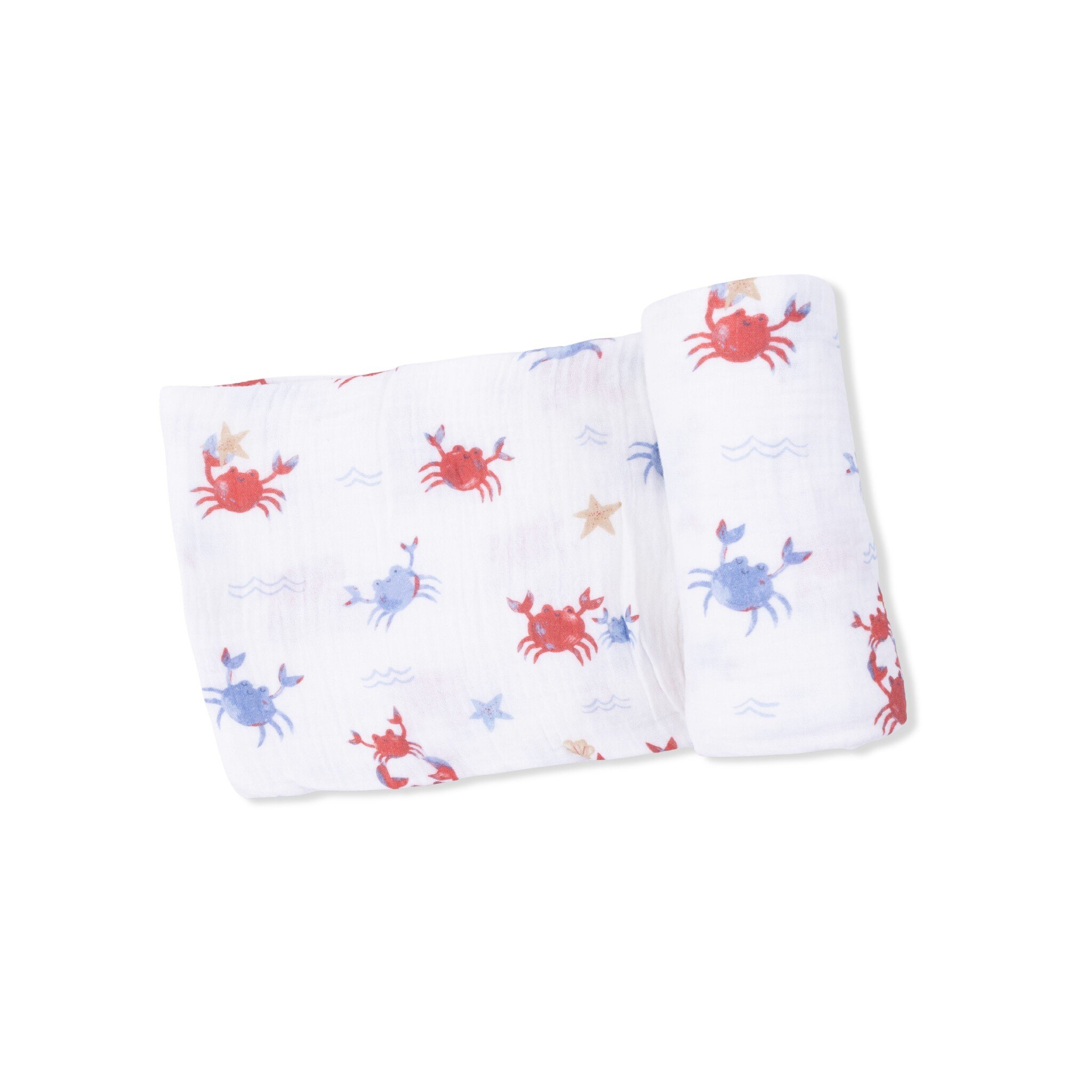 Angel Dear Angel Dear Crayon Crabs Swaddle Blanket