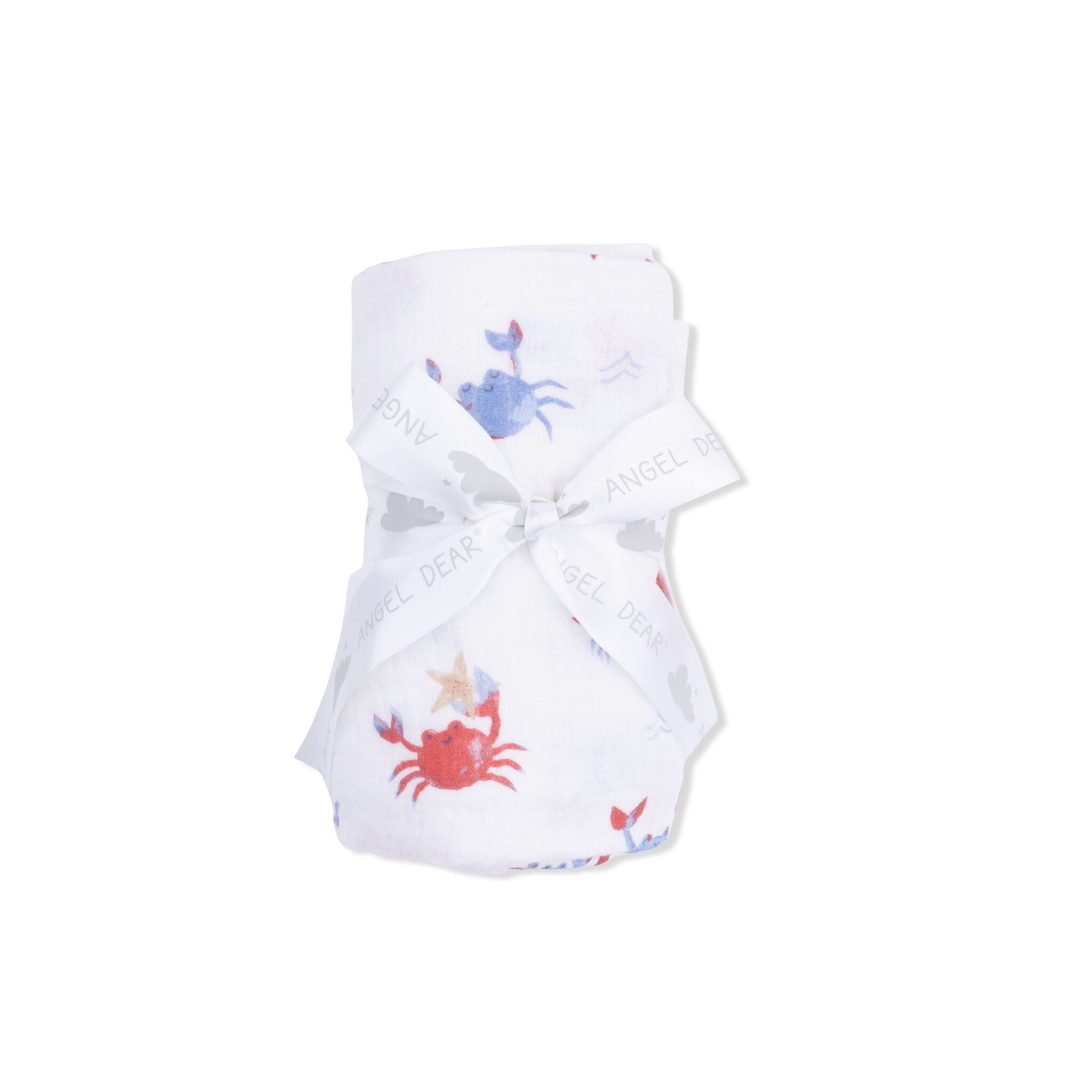 Angel Dear Angel Dear Crayon Crabs Swaddle Blanket