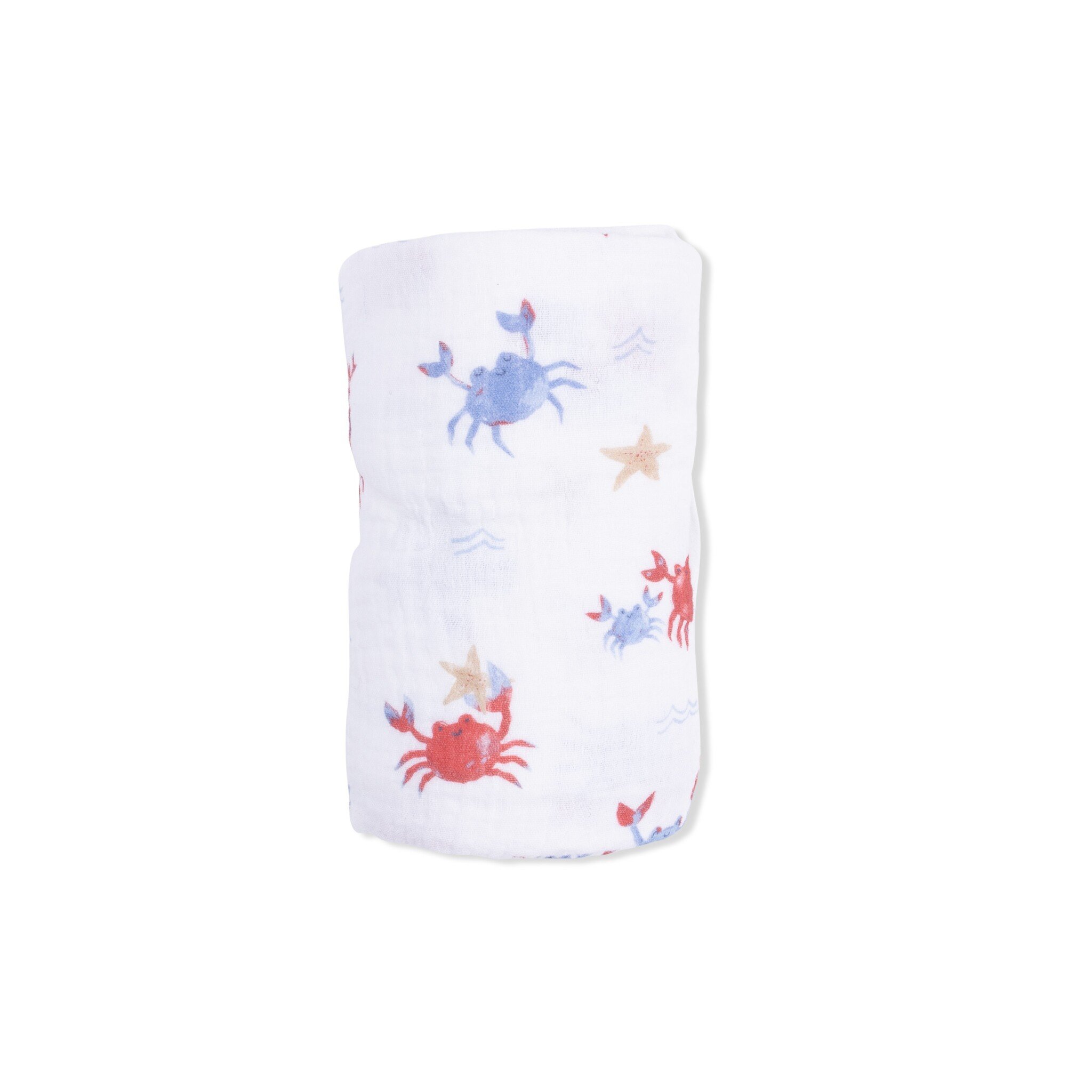 Angel Dear Angel Dear Crayon Crabs Swaddle Blanket