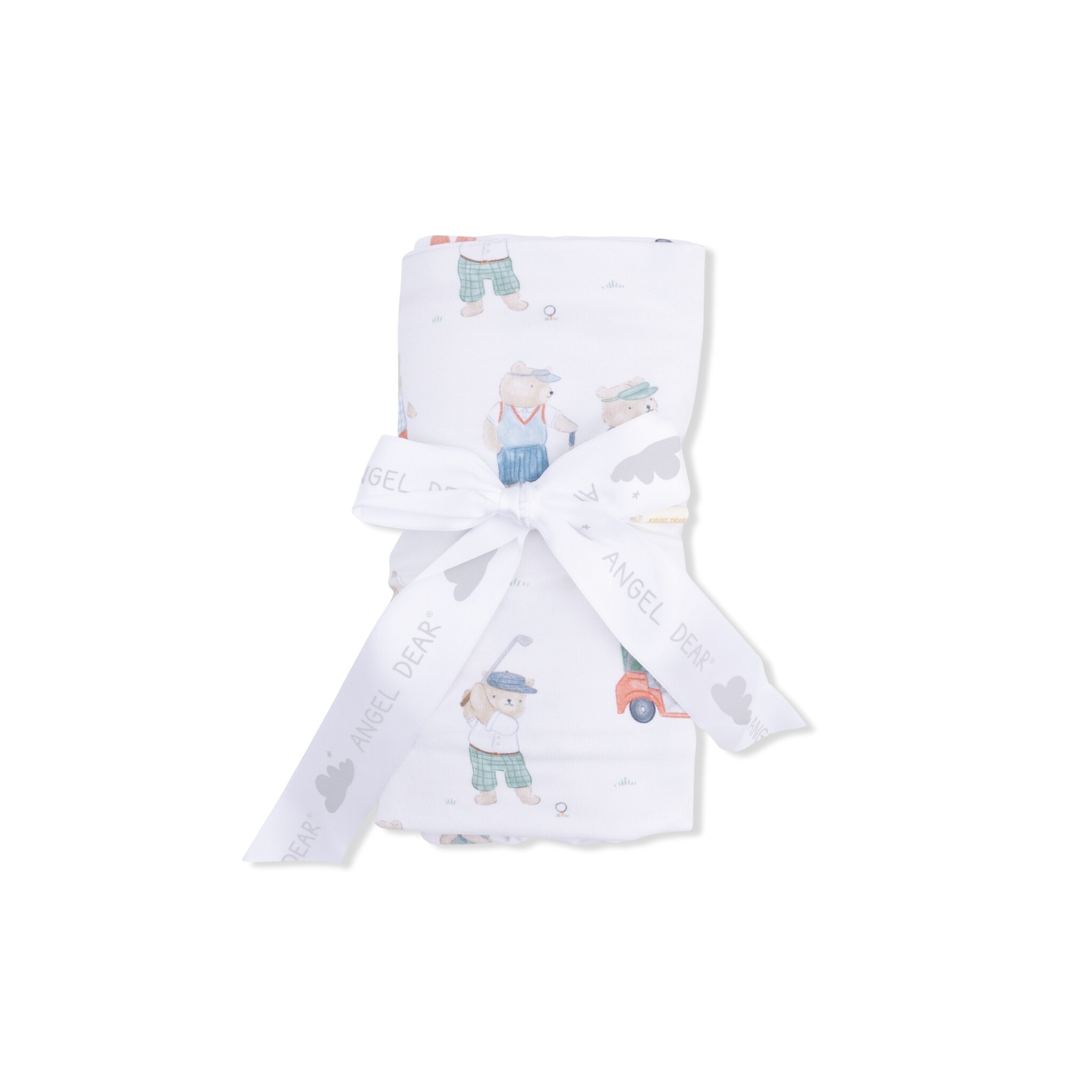 Angel Dear Angel Dear Golfing Teddy Bears Swaddle Blanket
