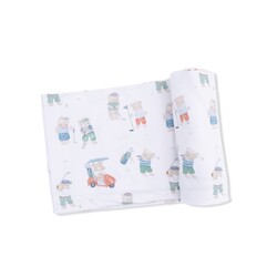 Angel Dear Angel Dear Golfing Teddy Bears Swaddle Blanket