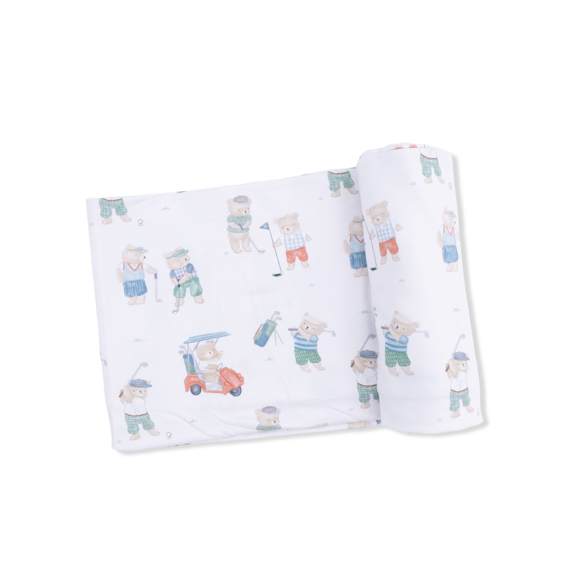 Angel Dear Angel Dear Golfing Teddy Bears Swaddle Blanket