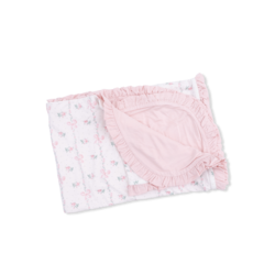 Angel Dear Angel Dear Dainty Buds and Bows Ruffle Blanket