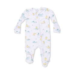 Angel Dear Angel Dear Frog and Duck Pond 2 Way Zipper Footie
