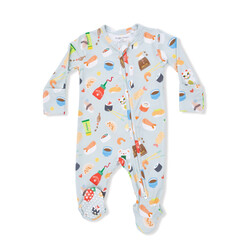 Angel Dear Angel Dear Sushi 2 Way Zipper Footie
