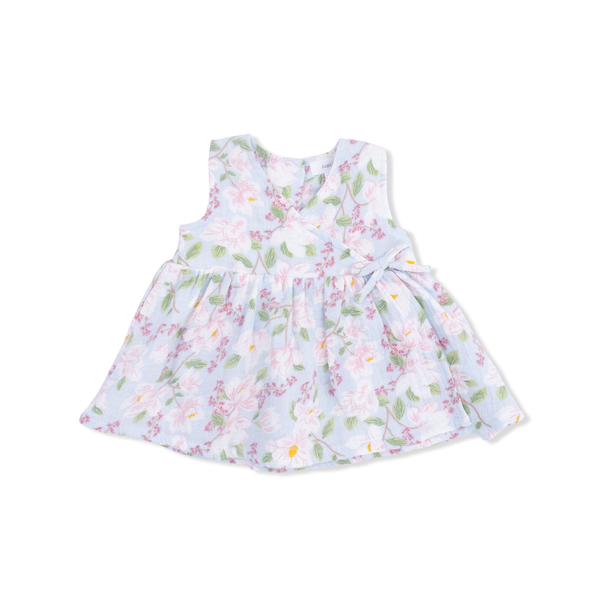 Angel Dear Angel Dear Magnolias Kimono Dress & Bloomer