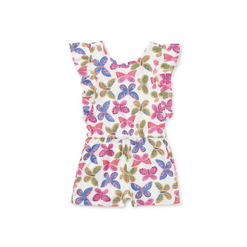 Tea Collection Tea Flutter Sleeve Romper