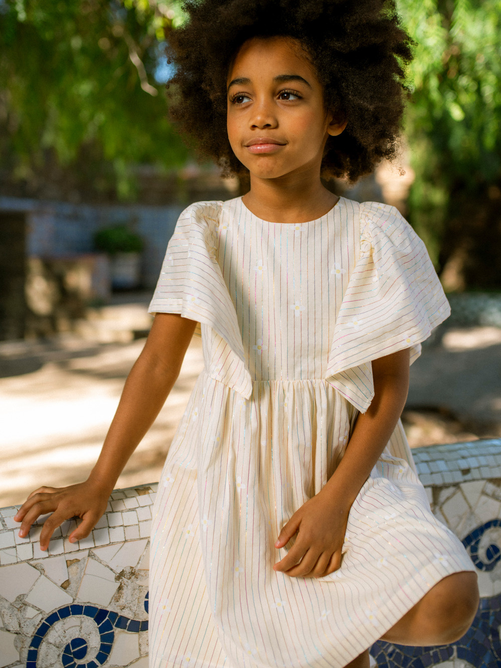 Tea Collection Tea Butterfly Sleeve Twirl Dress