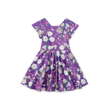 Tea Collection Tea Button Back Skirted Dress