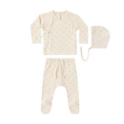 Quincy Mae Quincy Mae Mauve Ditsy Take Home Set