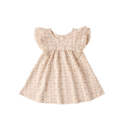 Quincy Mae Quincy Mae Strawberries Flutter Dress