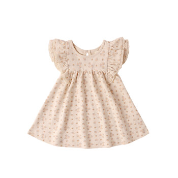 Quincy Mae Quincy Mae Strawberries Flutter Dress