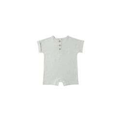 Quincy Mae Quincy Mae Micro Stripe Short Sleeve One-Piece