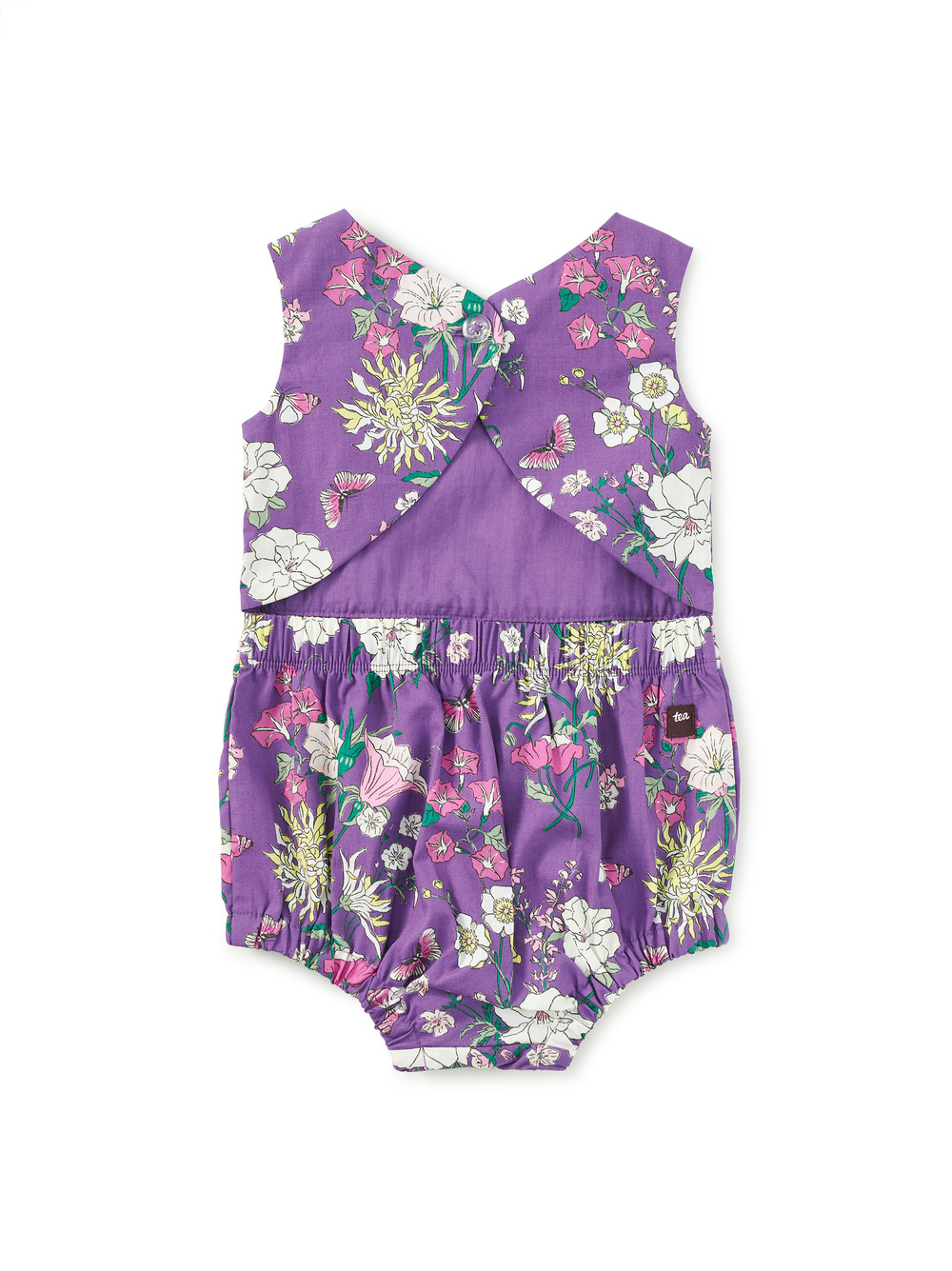 Tea Collection Tea Peek a Boo Back Romper