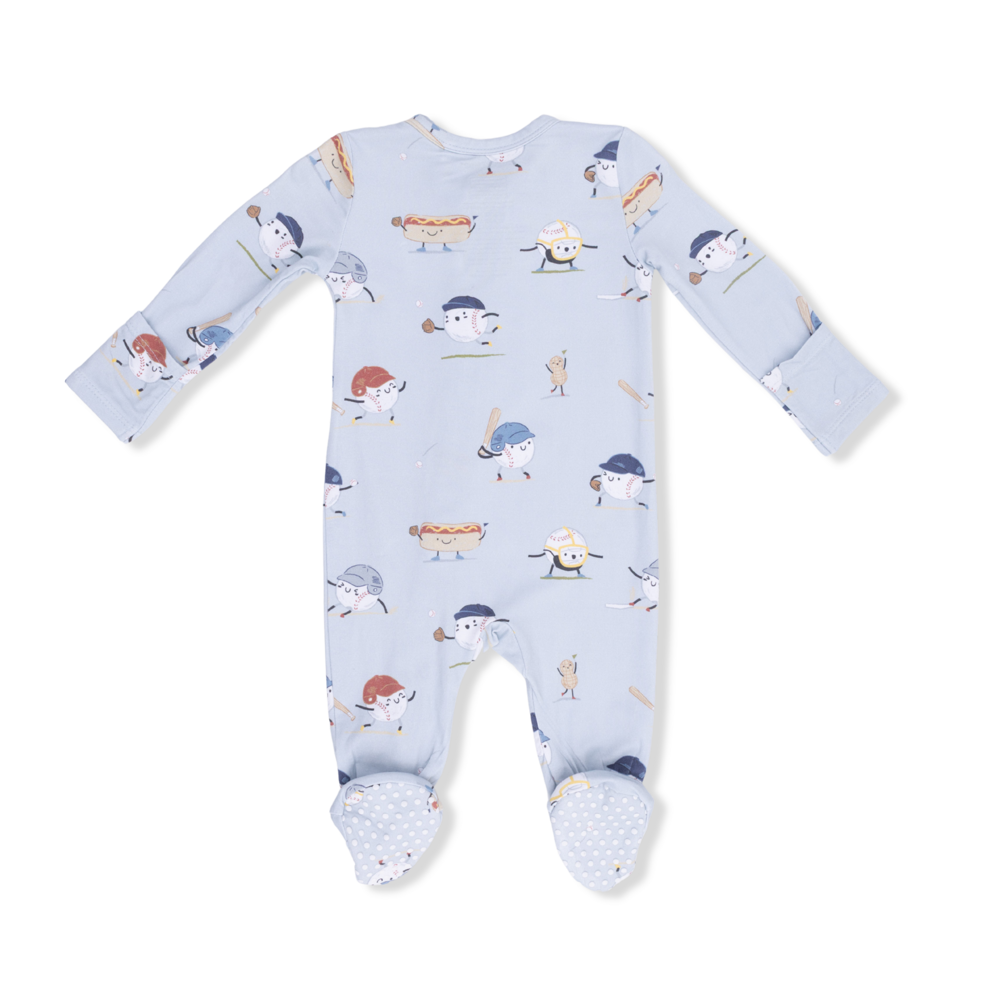 Angel Dear Angel Dear Baseball Playing Baseball 2 Way Zipper Footie