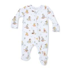 Angel Dear Angel Dear Lake Buddy Dogs 2 Way Zipper Footie