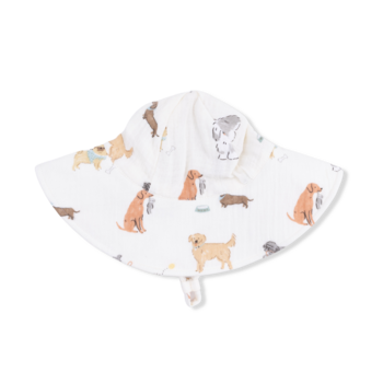 Angel Dear Angel Dear Awesome Dogs Wide Brim Sun Hat