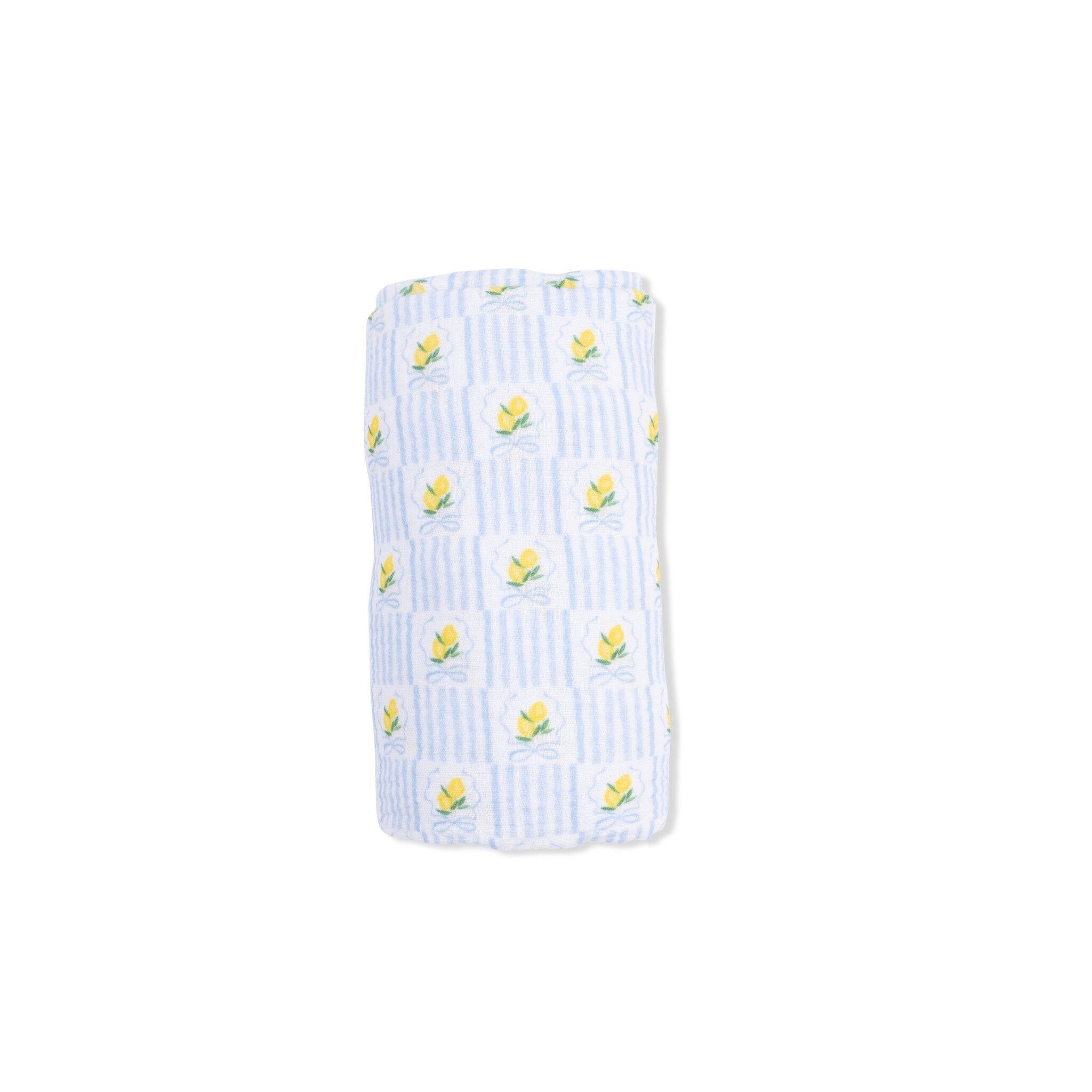 Angel Dear Angel Dear Lovely Lemons Swaddle Blanket