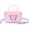 OMG Accessories Quilted Mini Butterfly  Flap Crossbody with Beaded Handle