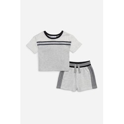 Splendid Splendid Stone Heather Stripe set