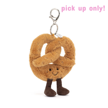 JellyCat Jellycat Amuseables Pretzel Bag Charm