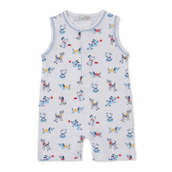 kissy kissy Kissy Kissy Puppy Patch Sleeveless Playsuit