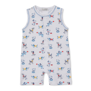 kissy kissy Kissy Kissy Puppy Patch Sleeveless Playsuit