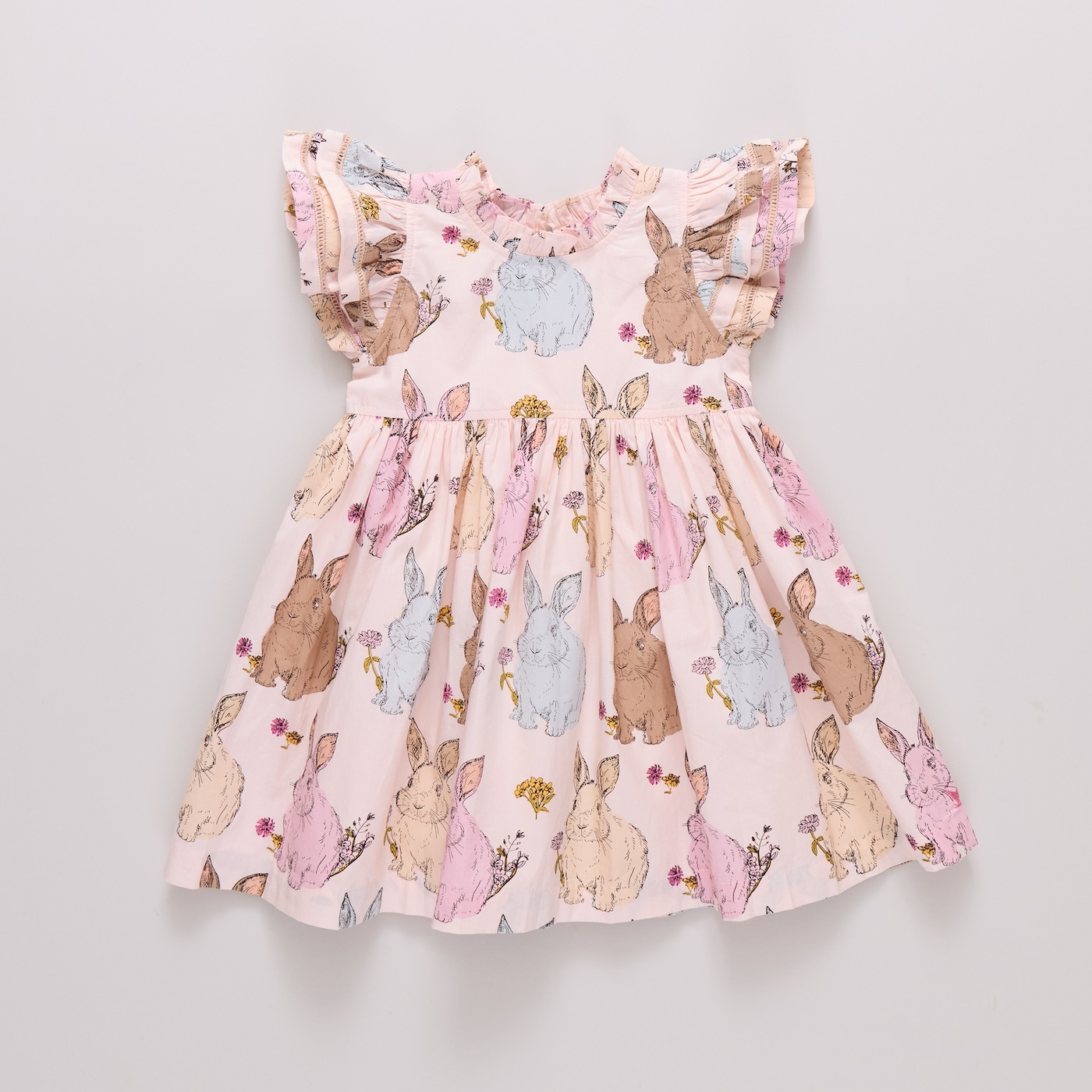 Pink Chicken Pink Chicken Jennifer Double Ruffle Dress